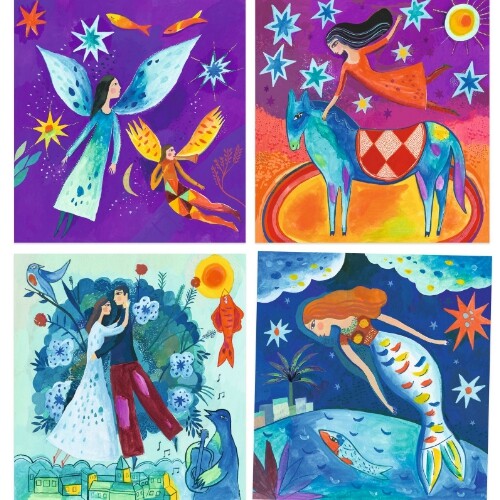 djeco schilderen op kleur in a dream – marc chagall | DJ09380 | 4