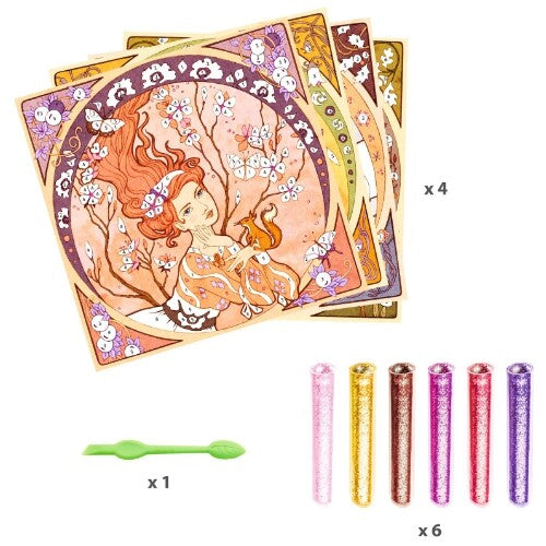 djeco schilderen op nummer divine – alfons mucha | DJ09383 | 1
