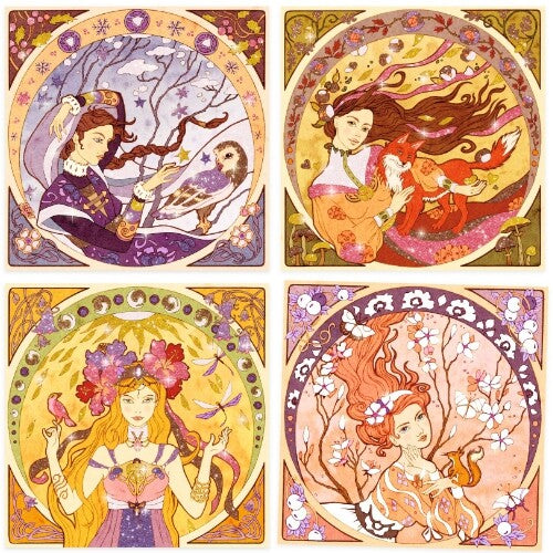 djeco schilderen op nummer divine – alfons mucha | DJ09383 | 4