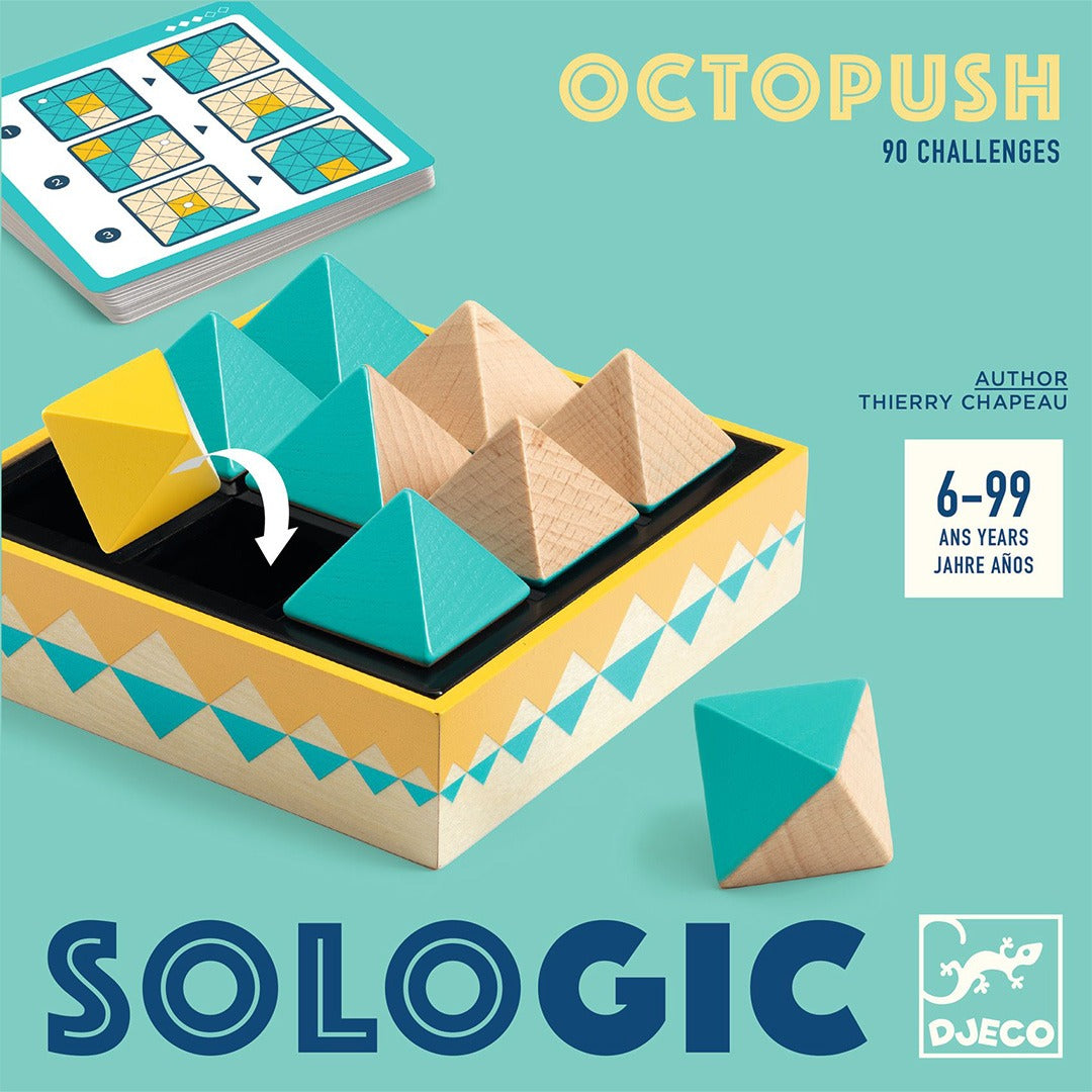 djeco schuifpuzzel octopush | DJ00806 | 0