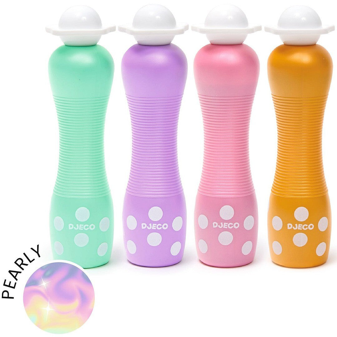 djeco schuimmarkers pearly - 4st | DJ09058 | 3