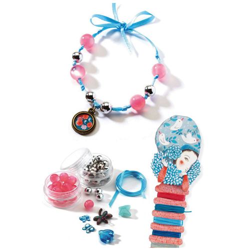 djeco sieradenset kralen en vlinders | DJ09806 | 1