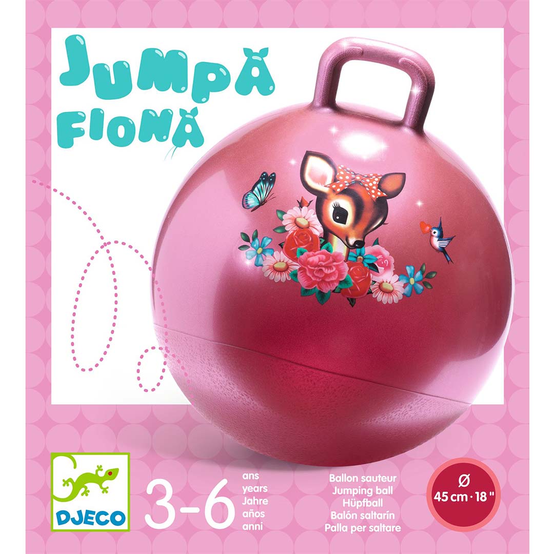 djeco skippybal fiona - 45 cm | DJ00185 | 3