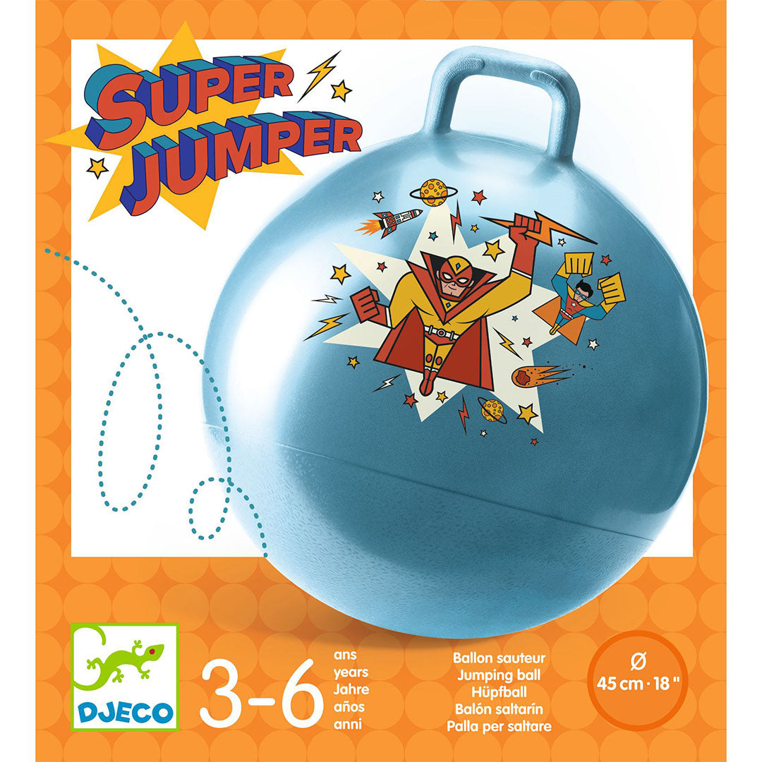 djeco skippybal super jumper - 45 cm | DJ00186 | 1