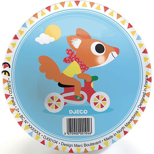 djeco speelbal cute race - 12 cm | DJ00104 | 1
