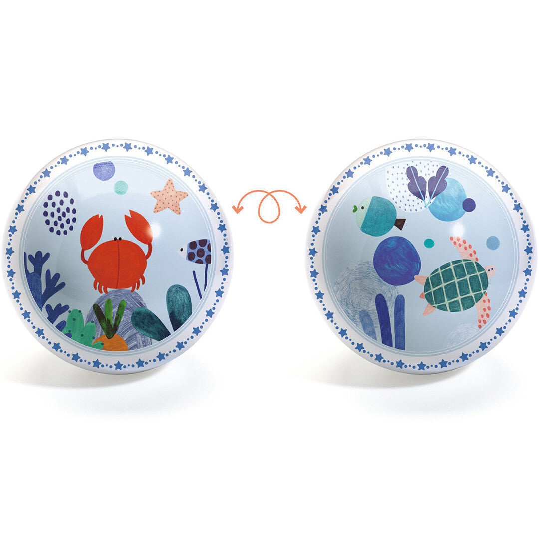 djeco speelbal zeedieren - 22 cm | DJ00168 | 2