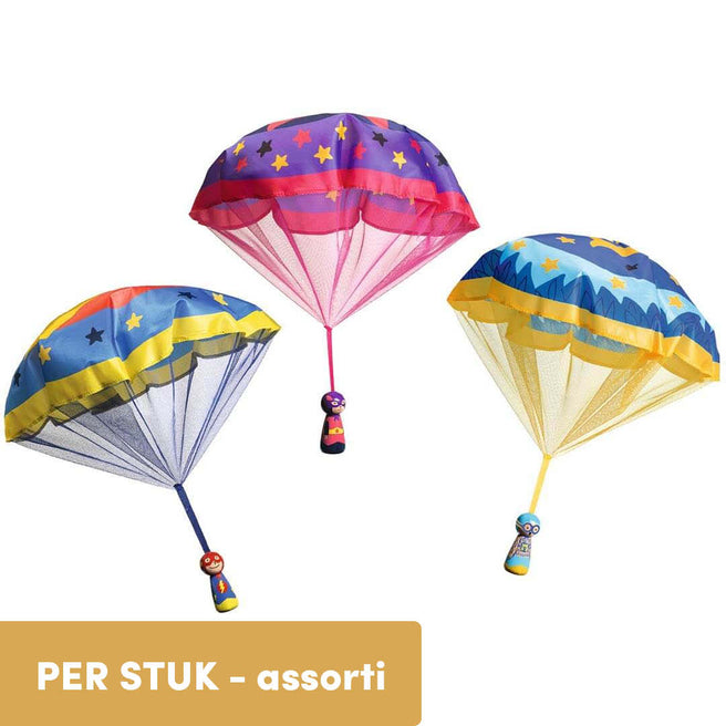 djeco speelfiguur parachutist - assorti  | DJ00150 | 0