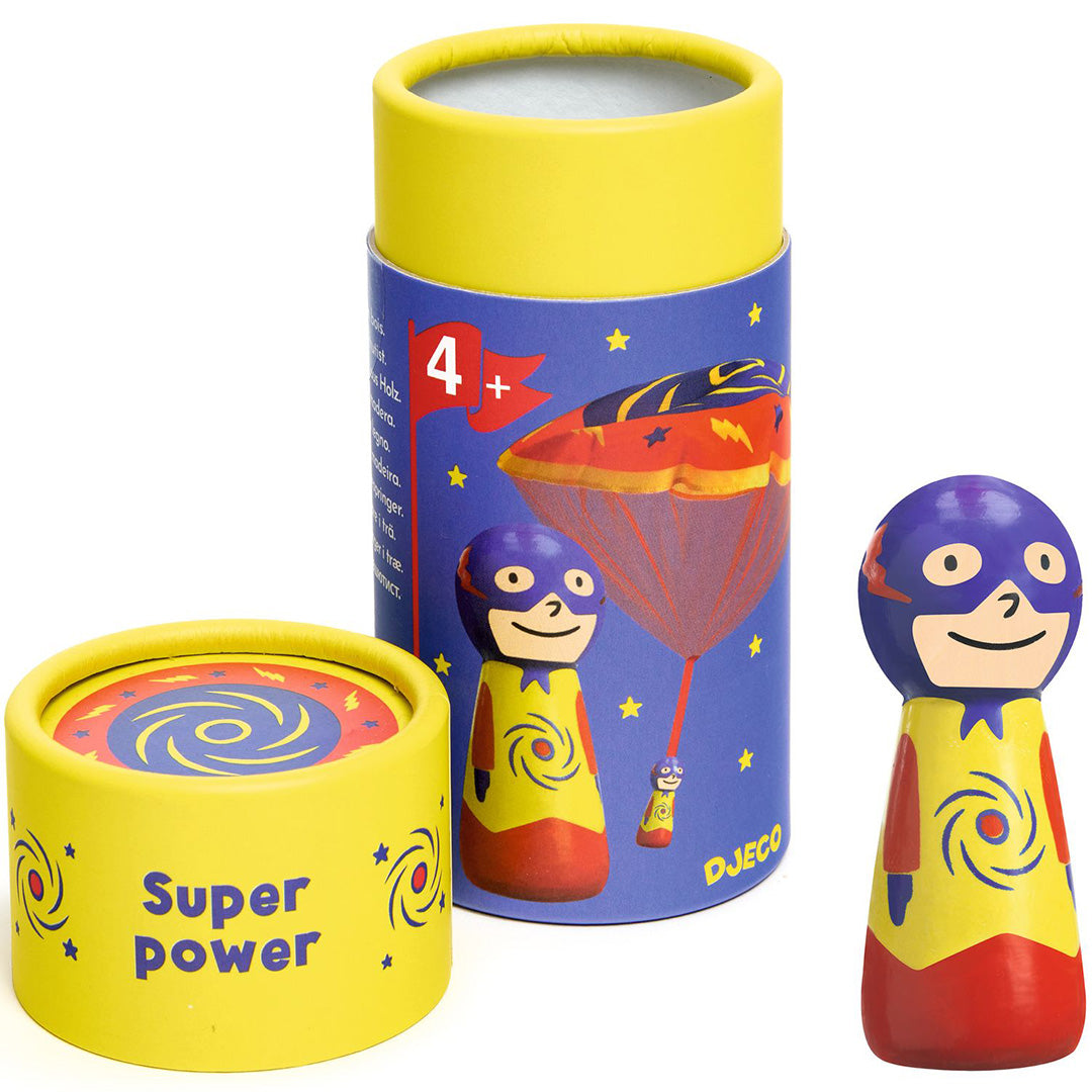 djeco speelfiguur parachutist super power | DJ00151 | 1