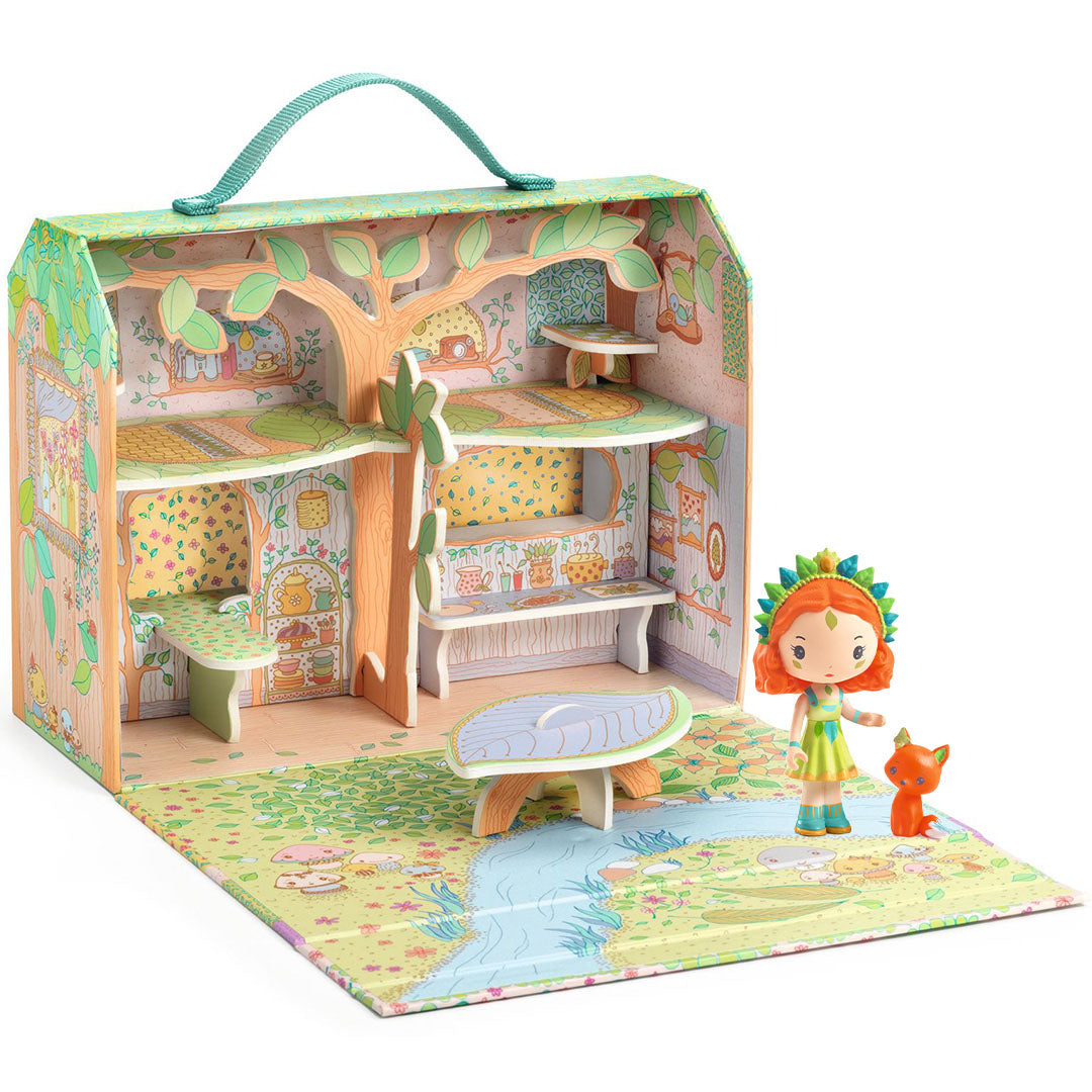 djeco speelhuis sylvia & fox's house in the forest  | DJ06966 | 0