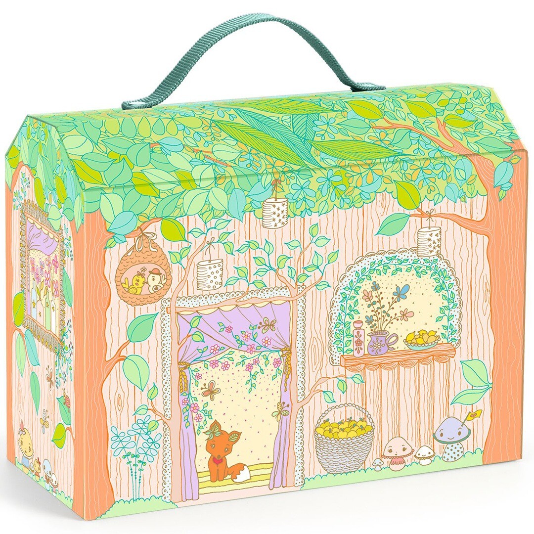 djeco speelhuis sylvia & fox's house in the forest  | DJ06966 | 3
