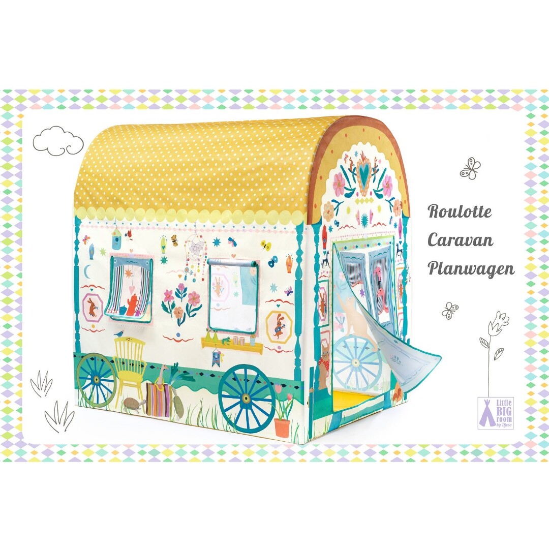 djeco speelhuis woonwagen | DD04495 | 3
