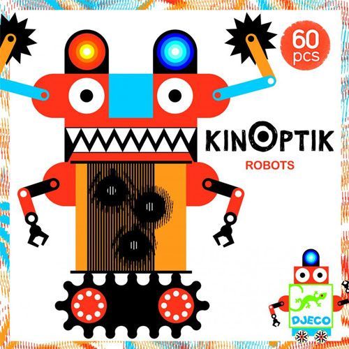 djeco spel kinoptik robots  | DJ05611 | 0