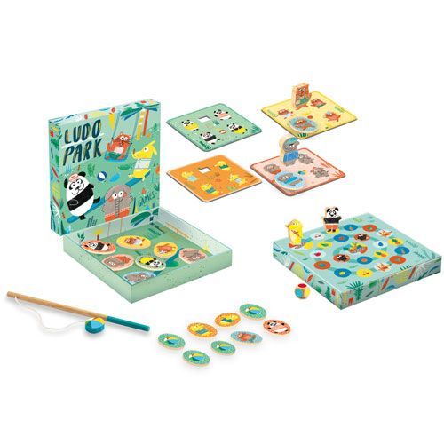 djeco spelletjes ludo park  | DJ01698 | 0