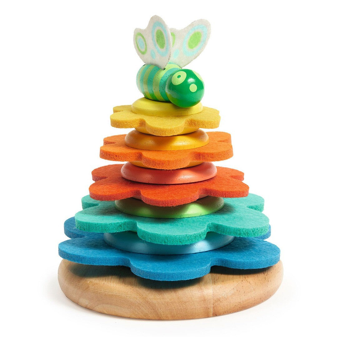 djeco stapeltoren boterbloem  | DJ06404 | 0