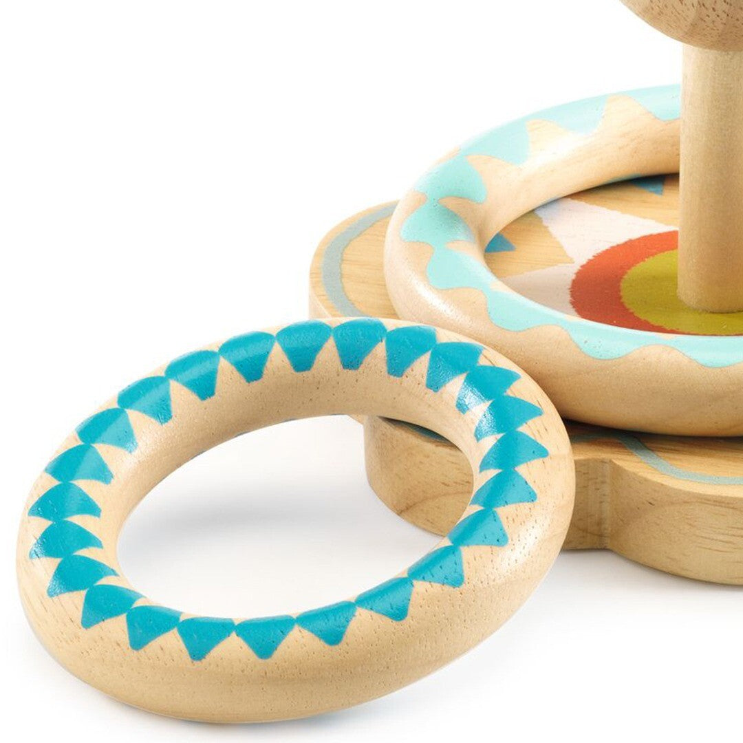 djeco stapeltoren ringen - babyhoopi | DJ06148 | 2