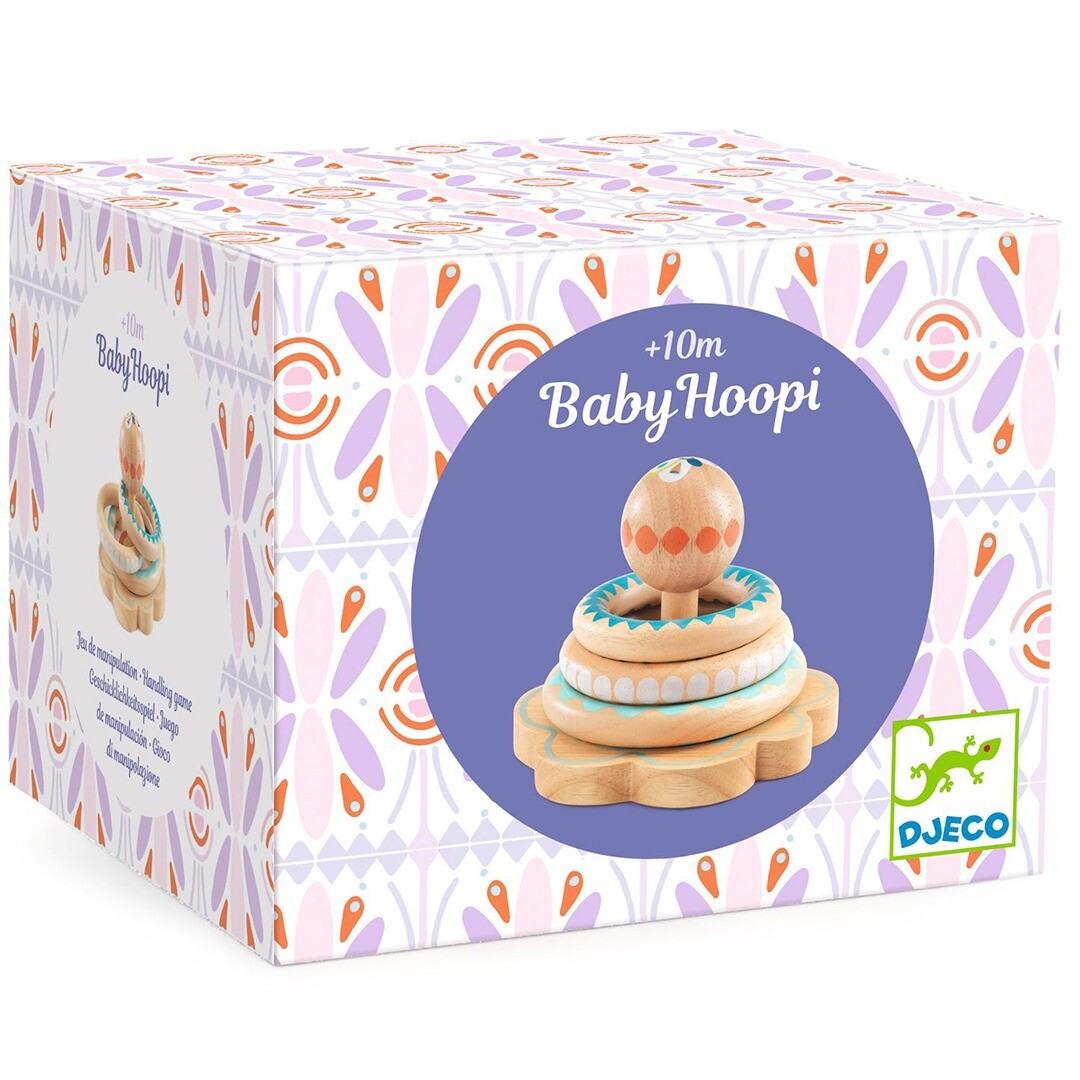 djeco stapeltoren ringen - babyhoopi | DJ06148 | 3