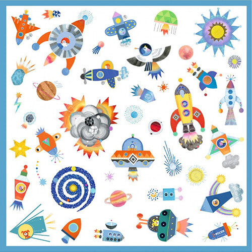djeco stickers ruimte - 160st | DJ09270 | 1