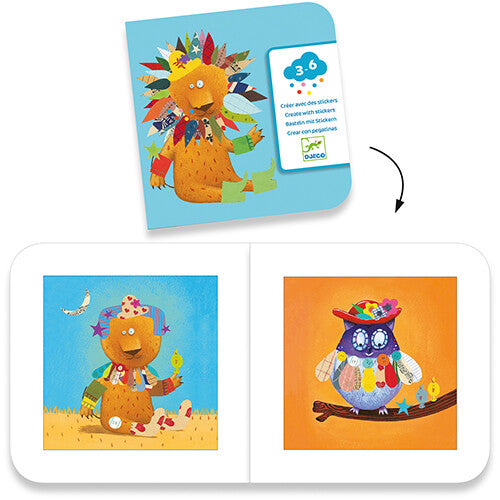 djeco stickerset dieren versieren | DJ08932 | 7
