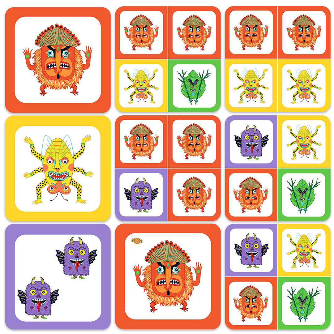 djeco strategiespel monstrio | DJ05086 | 1