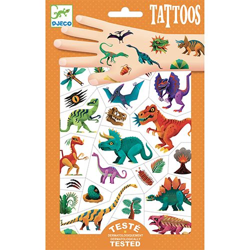 djeco tattoos - dino club | DJ09598 | 0