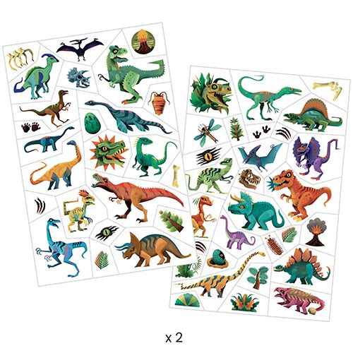 djeco tattoos - dino club | DJ09598 | 1