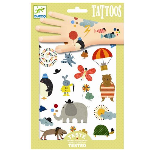 djeco tattoos - mooie dingetjes | DJ09579 | 0