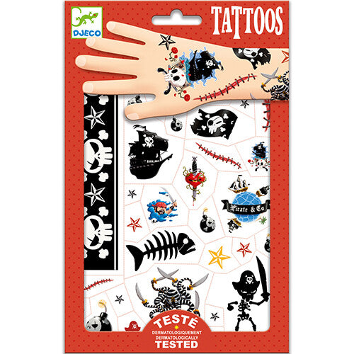 djeco tattoos - piraten | DJ09584 | 0