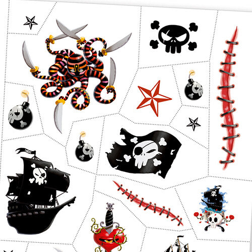 djeco tattoos - piraten | DJ09584 | 2
