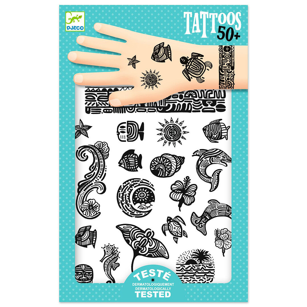 djeco tattoos polynesia | DJ09248 | 0