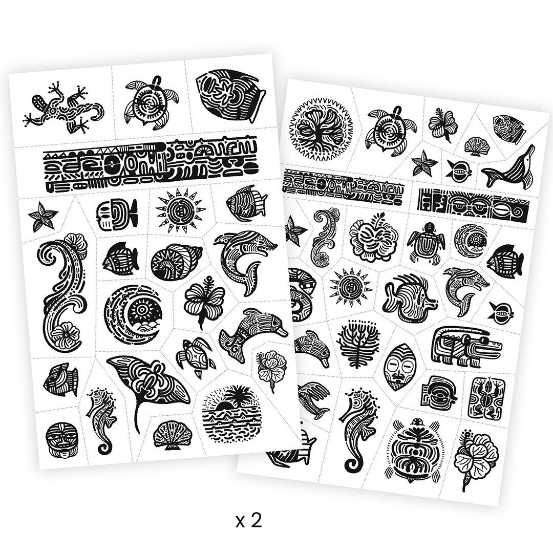 djeco tattoos polynesia | DJ09248 | 1