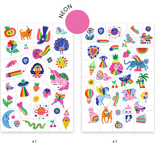 djeco tattoos regenboog | DJ09617 | 1