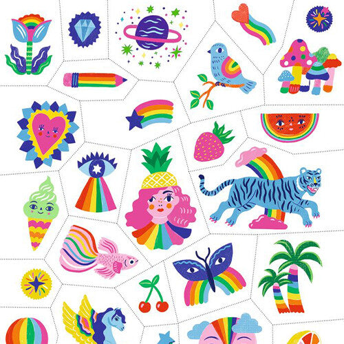 djeco tattoos regenboog | DJ09617 | 2