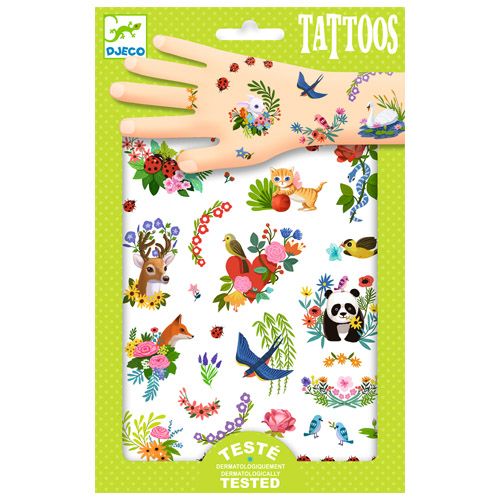 djeco tattoos - vrolijke lente  | DJ09591 | 0