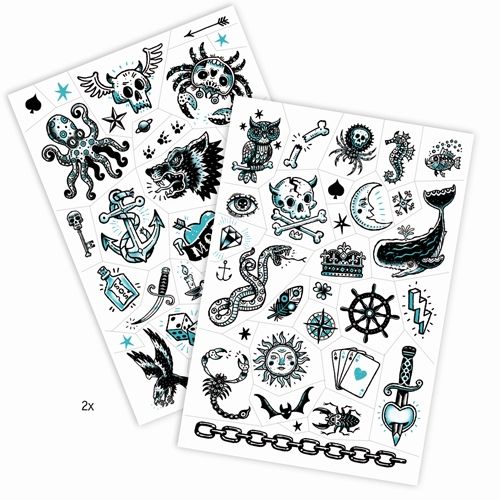 djeco tattoos - zeerovers | DJ09594 | 1