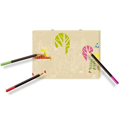 djeco tekendoos kleuren - 78st | DJ09750 | 1