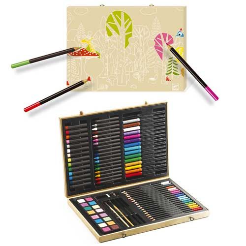 djeco tekendoos kleuren - 78st | DJ09750 | 2