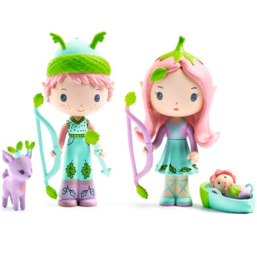 djeco tinyly speelfiguur - lily & sylvestre | DJ06960 | 0
