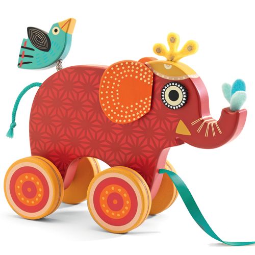 djeco trekfiguur olifant indy | DJ06231 | 0