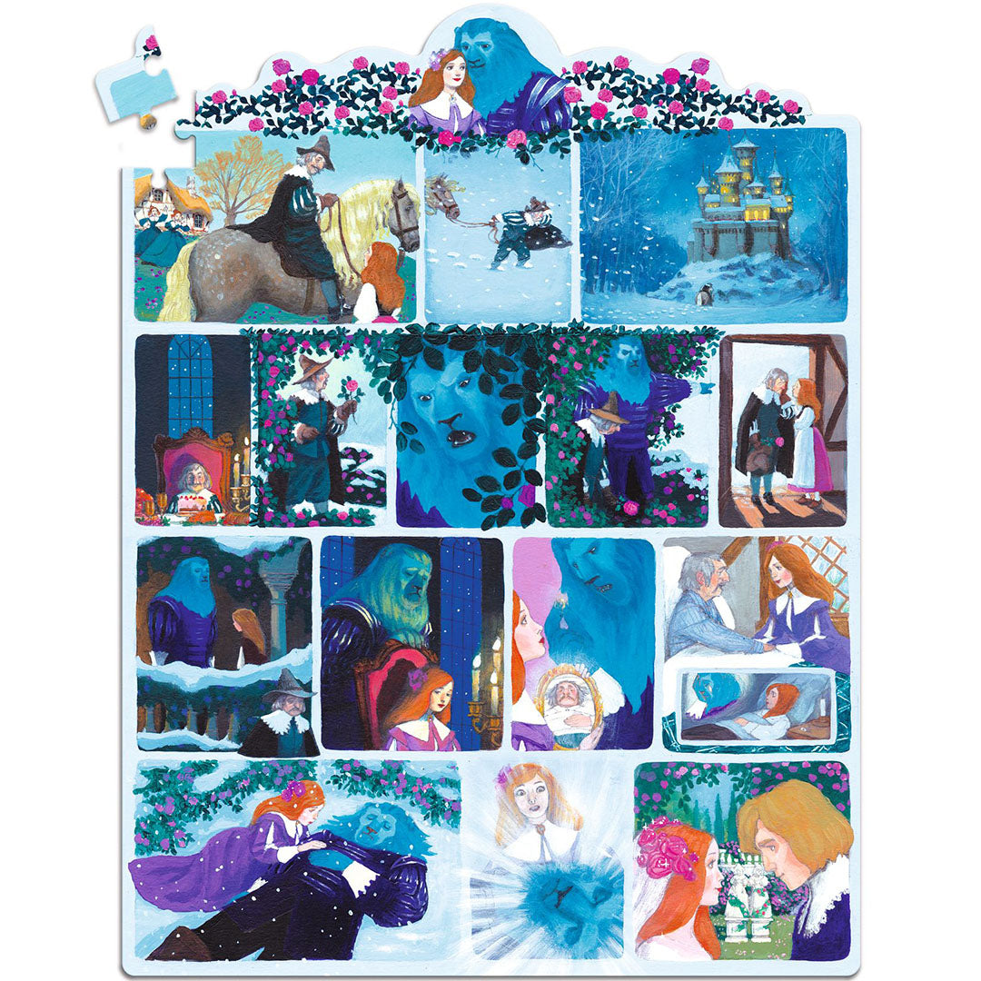 djeco verhalenpuzzel belle en het beest - 100st | DJ07055 | 1