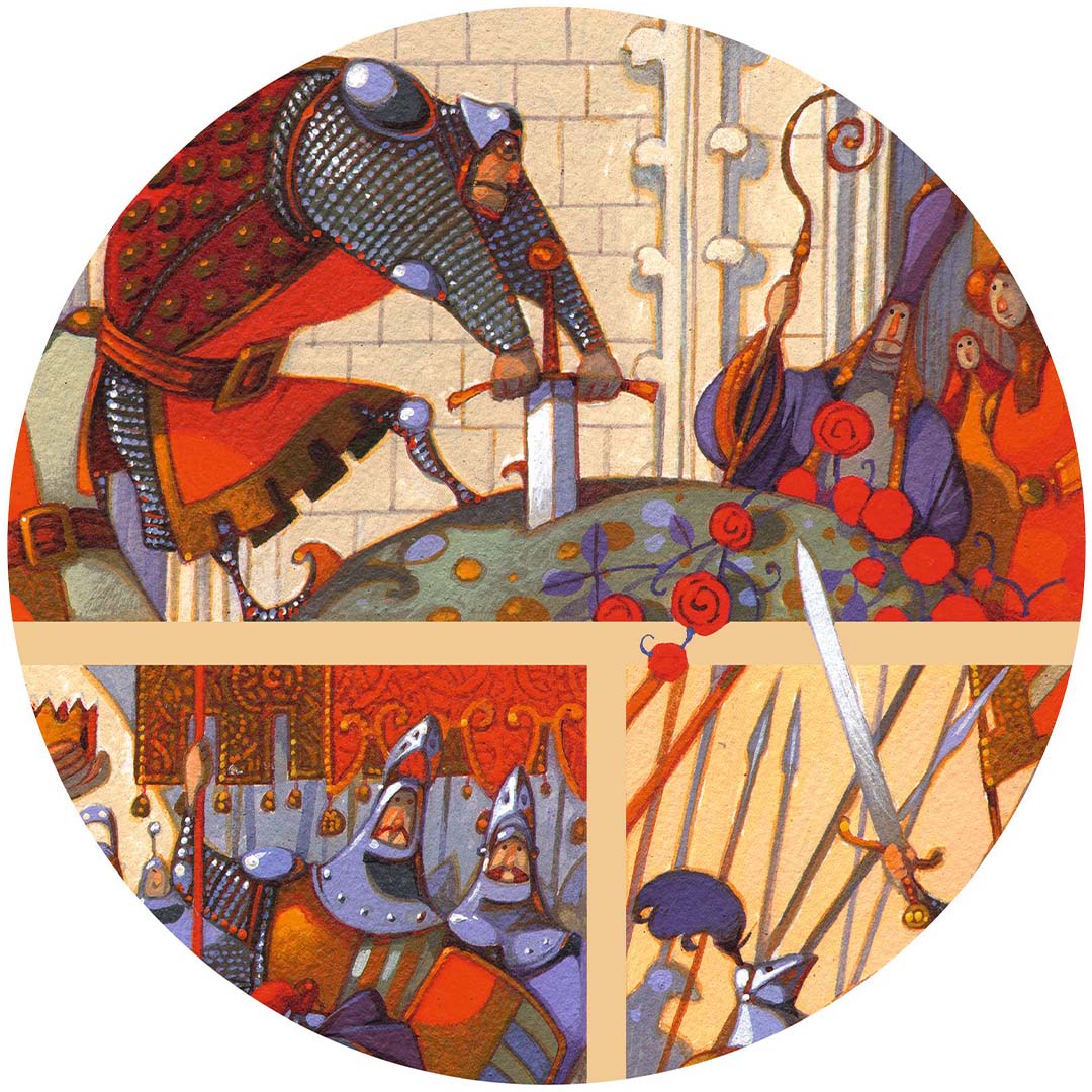 djeco verhalenpuzzel koning arthur - 100st | DJ07054 | 3
