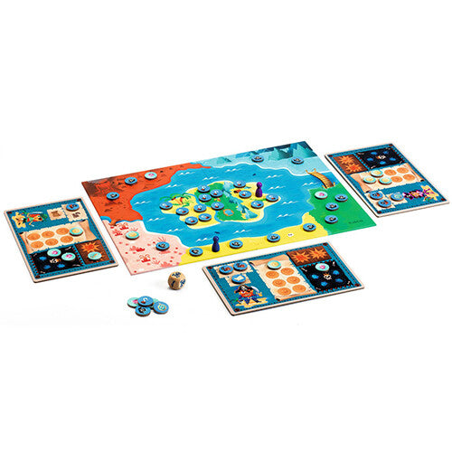 djeco verzamelspel pirate island | DJ08595 | 1