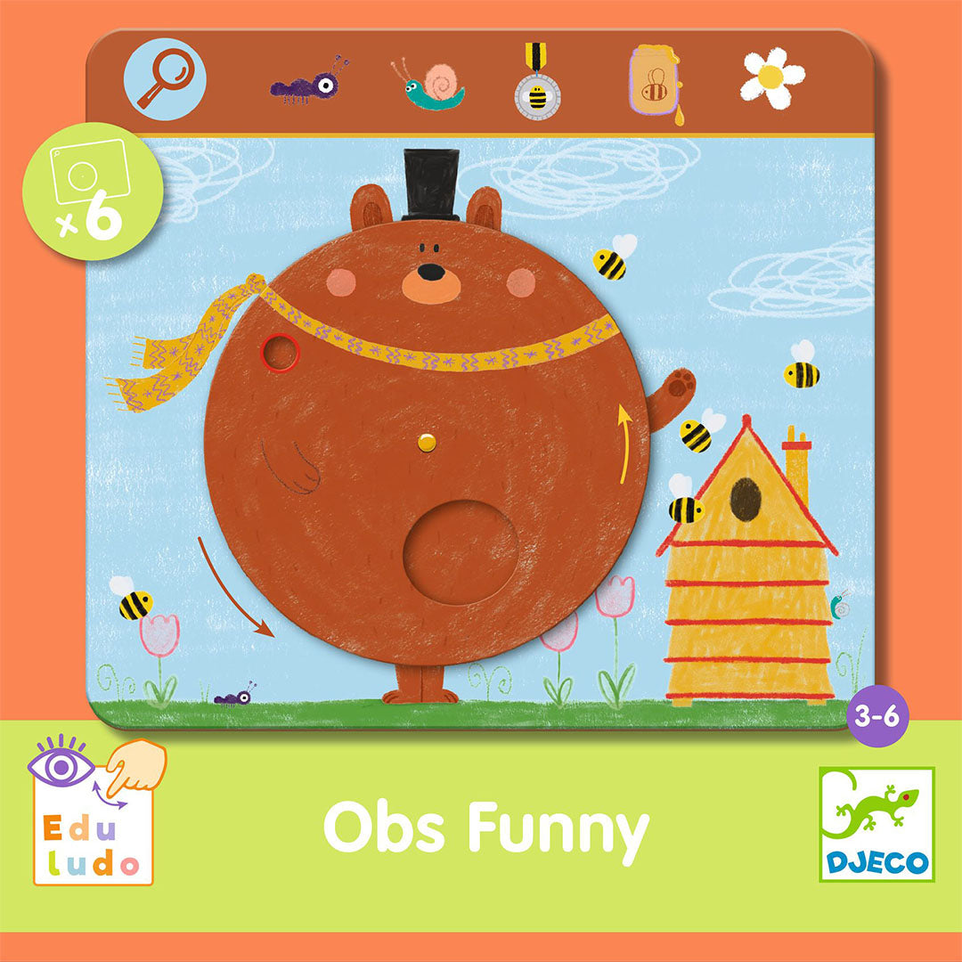 djeco zoekspel obs funny | DJ08237 | 0