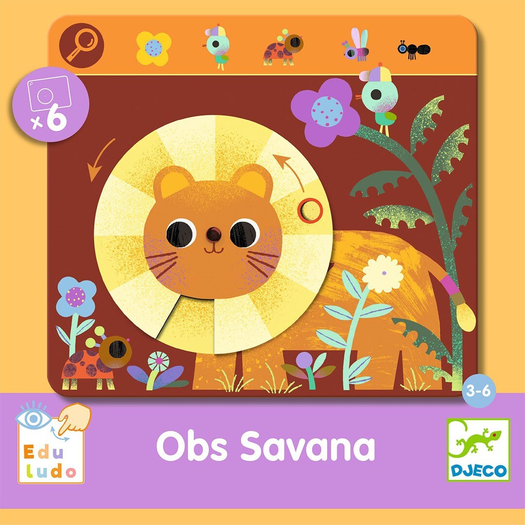 djeco zoekspel obs savana | DJ08234 | 0
