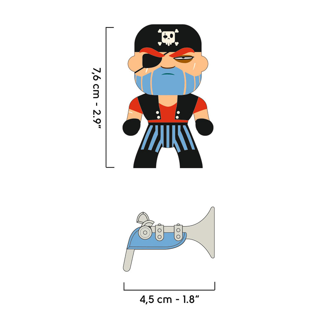 djeco arty toys - jack skull | DJ06801 | 3