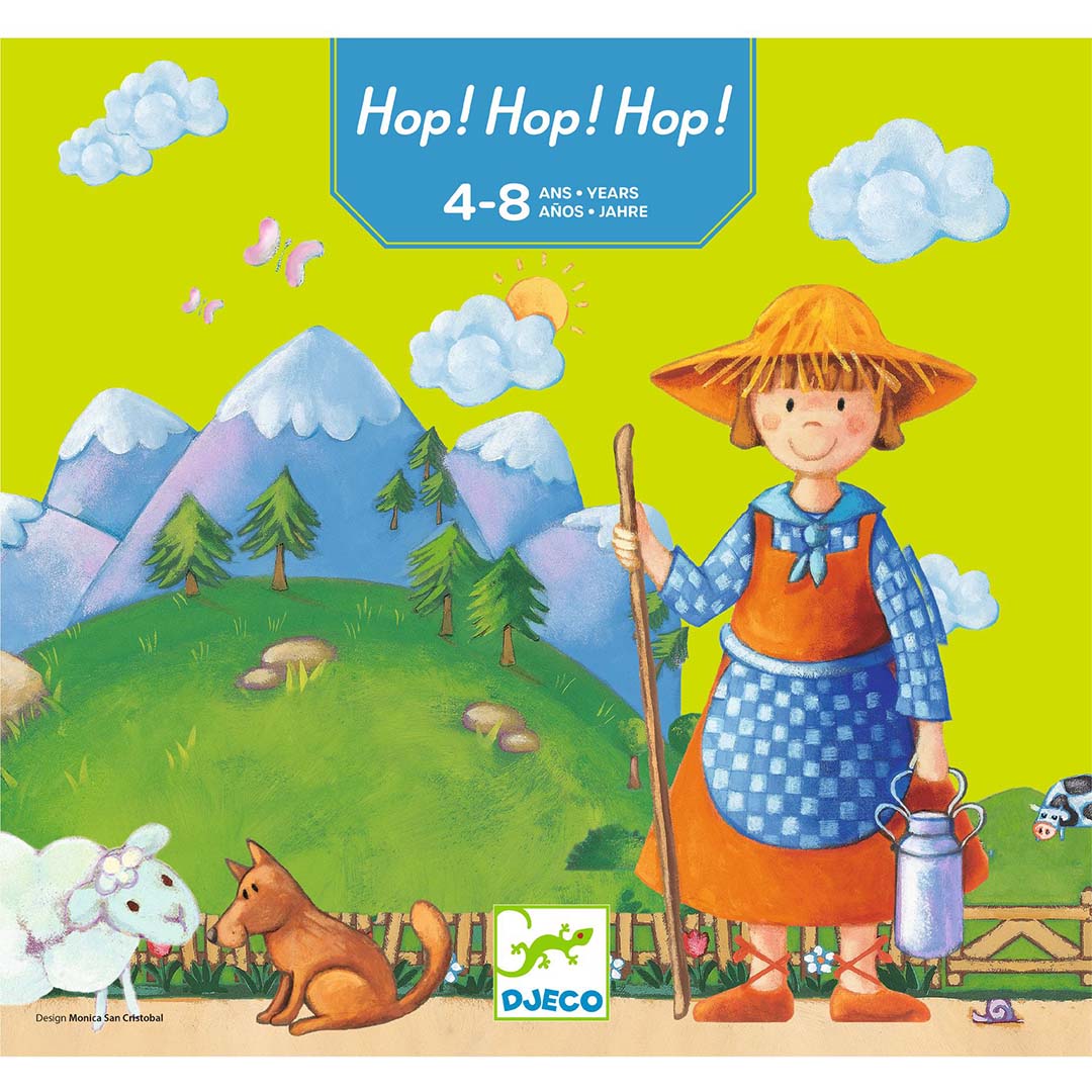 djeco bordspel hop!hop!hop! | DJ08408 | 3
