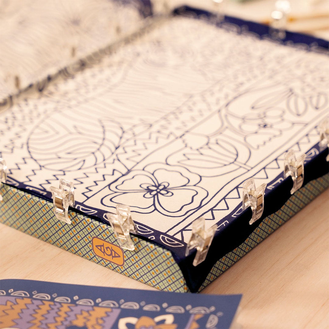 djeco knutselset atelier 10 - zijde schilderen | GA10010 | 5