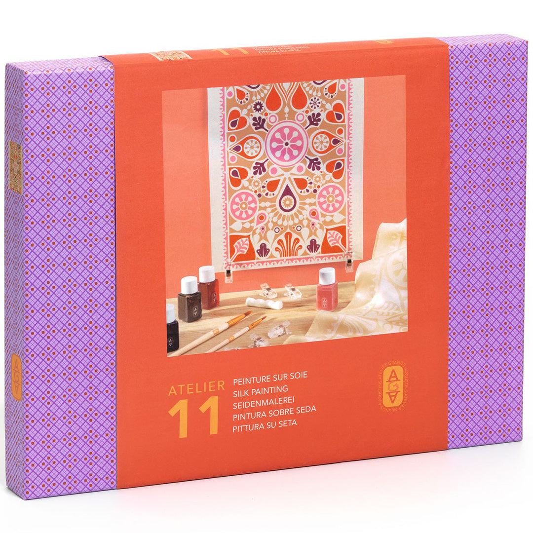 djeco knutselset atelier 11 - zijde schilderen | GA10011 | 0