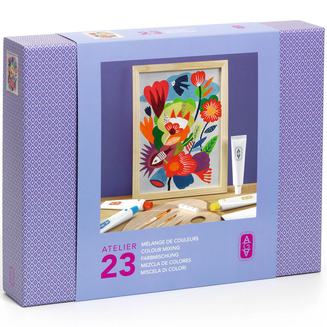 djeco knutselset atelier 23 - kleuren mixen | GA10023 | 0