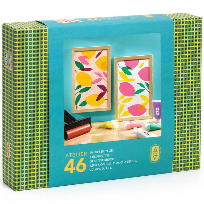 djeco knutselset atelier 46 - gel afdrukken | GA10046 | 0