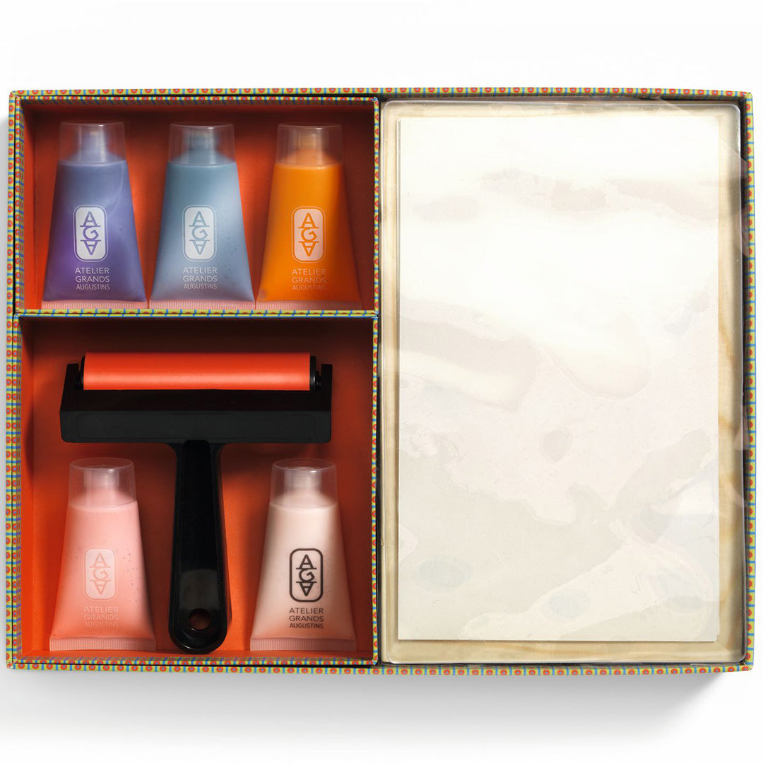djeco knutselset atelier 47 - gel afdrukken | GA10047 | 2